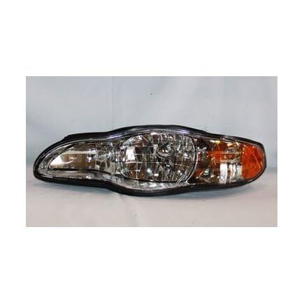 Left TYC Headlight Assembly Compatible with 2000-2005 Chevrolet Monte Carlo