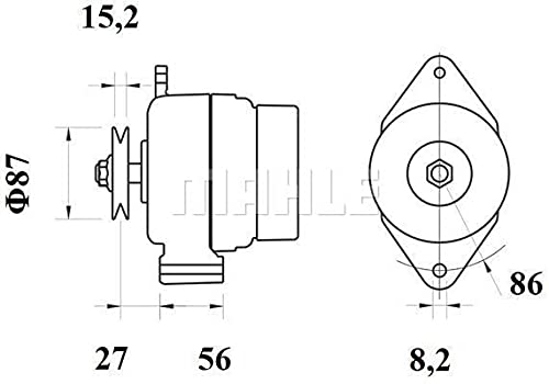 Alternator Mahle - MG251