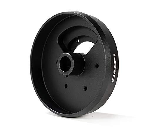 NRG Innovations Steering Wheel NRG-SRK-179H Quick Release Short Hub Adapter 6 X 70mm Bolt Pattern, Retain Horn & Turn Signals, Black Body