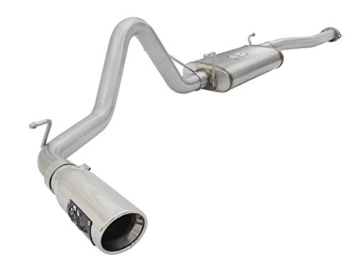 MACH Force-Xp aFe Power 2-1/2" Stainless Steel Cat-Back Exhaust System with Polished Tip