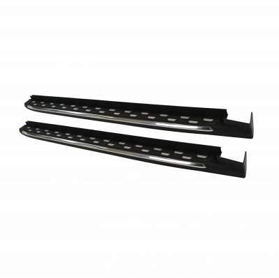 OEM Replica Black Horse Running Boards Aluminum Compatible with 2019-2024 Toyota Rav4|2021-2024 Toyota Venza-RTORA-19