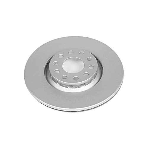 Geomet Coated Power Stop EBR499EVC Brake Rotor For Audi A4 2002-2006, Audi A4 Quattro 2002-2006, Audi A6 1998-2004, A6 Quattro 1998-2004, A8 1997-1999, A8 Quattro 1997-1999 [Model Specific]