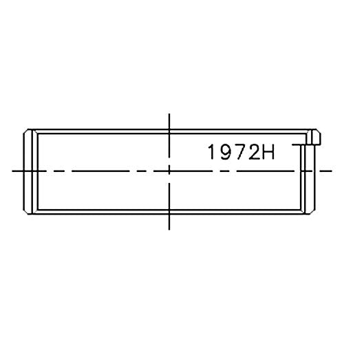Standard Size ACL (4B1972HX-STD) High Performance Rod Bearing Set for Acura/Honda