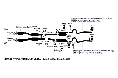 700097 AP Exhaust Products Muffler