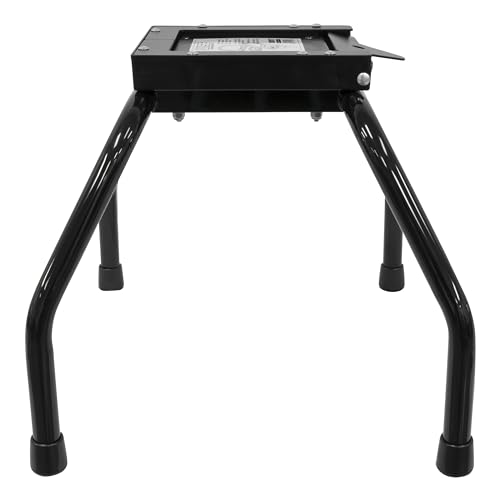 8WD1174 Wise Portable Seat Stand with Quick Release Bracket 8WD17, Black Powder Coat Finish