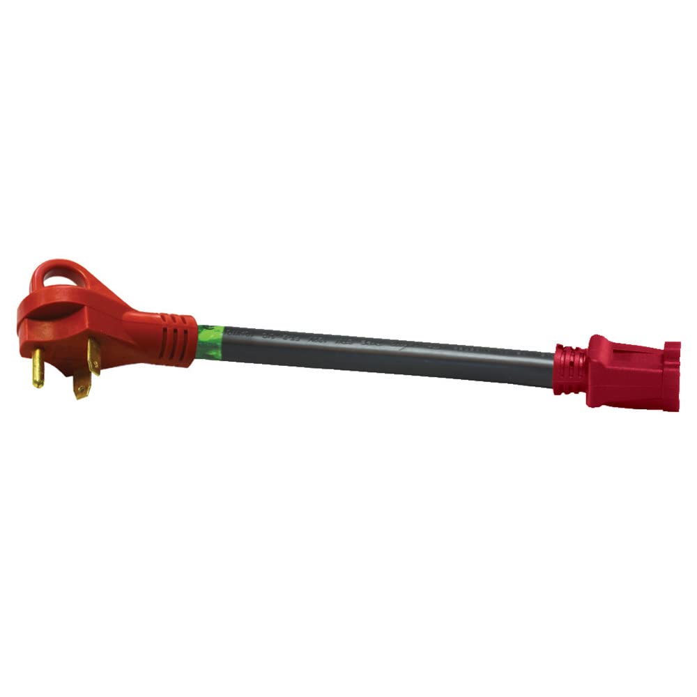 Valterra 12" A10-3015HVP 30 Amp Male to 15 Amp Female Adapter with Handle