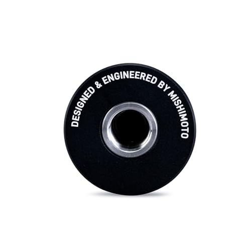 Mishimoto Grip Shift Knob, White/Black MMSK-BMXBKWH