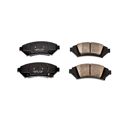 Power Stop Z16 16-1076 Evolution Front Ceramic Brake Pads For Buick LeSa, Buick Park Ave, Cadillac DeVi, Chevrolet Imp, Chevrolet Monte Ca, Pontiac Bonnev [Model Specific]