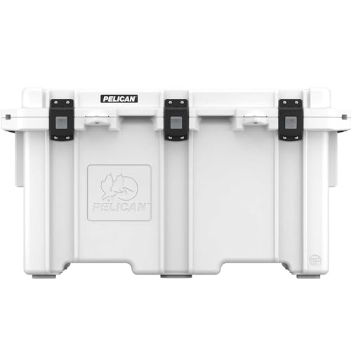 150 QT Pelican Elite Cooler (White)