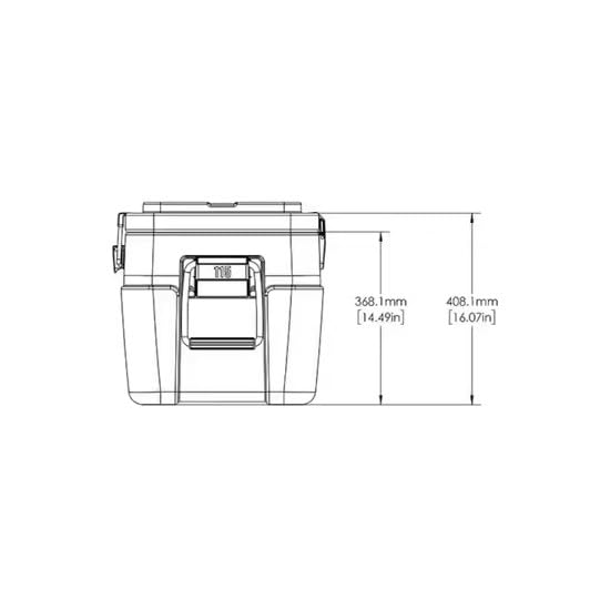 115 V2 Rugged Road Cooler, Forest Green, RR115-V2-Forest Green
