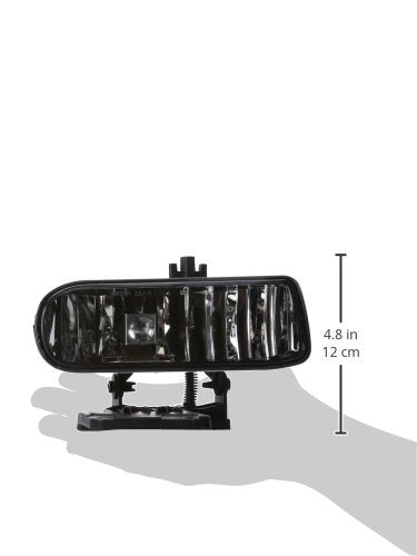 Left TYC Fog Light Assembly Compatible with 1999-2002 GMC Sierra Pickup