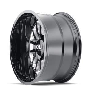 SUMMIT CALI OFF-ROAD Black Wheel with Painted (0 x 12. inches /6 x 139 mm, -51 mm Offset)