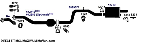 68295 AP Exhaust Products Pipe