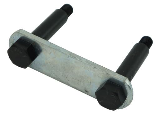 3.13" Lippert Replacement Shackle Link Assembly for RV Trailer Suspension Systems, Includes 2 Shoulder Bolts, 1 Shackle Link Plate - 133485
