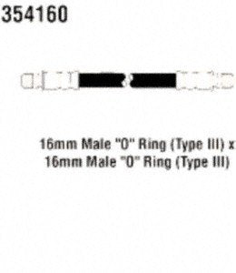Power Steering Gates 354160 Return Line Hose Assembly