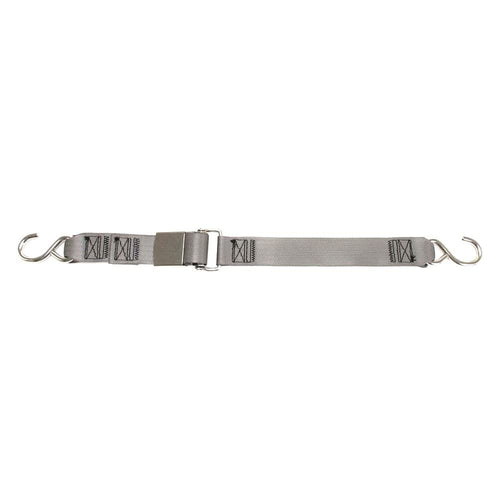 Kwik-Lok BoatBuckle Stainless Steel Gunwale Tie-Down, 2-Inch x 16-Feet