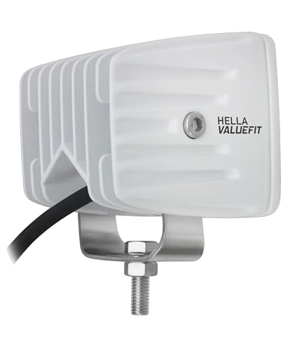 ValueFit HELLA 357204041 White Cube Driving Light (Flood Beam, Off Road, 4LED)
