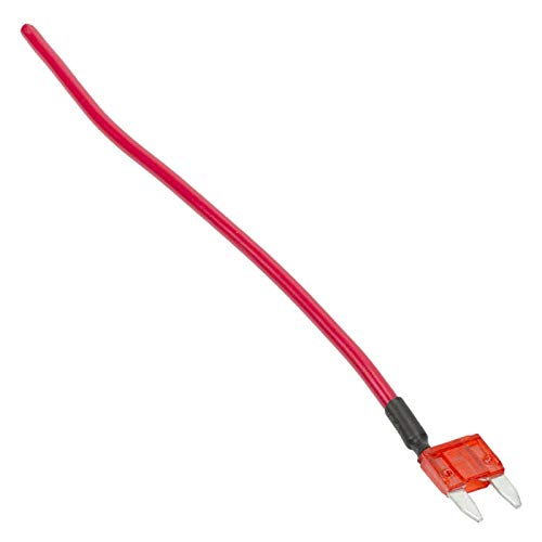 10 Amp ATM Fuse Tap Install Bay with Lead - 5 Pack