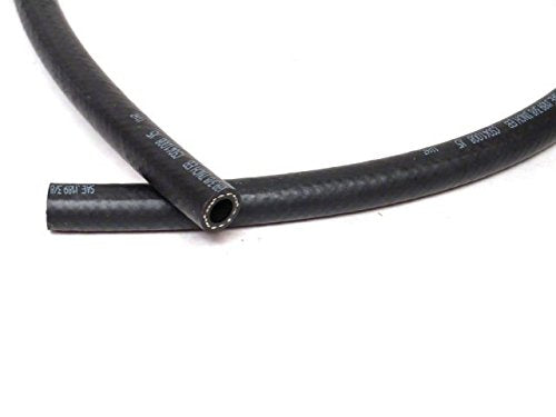 Power Steering Gates 361970 Bulk Return Line Hose (3/8" Diameter 3-Ft. Length), Black