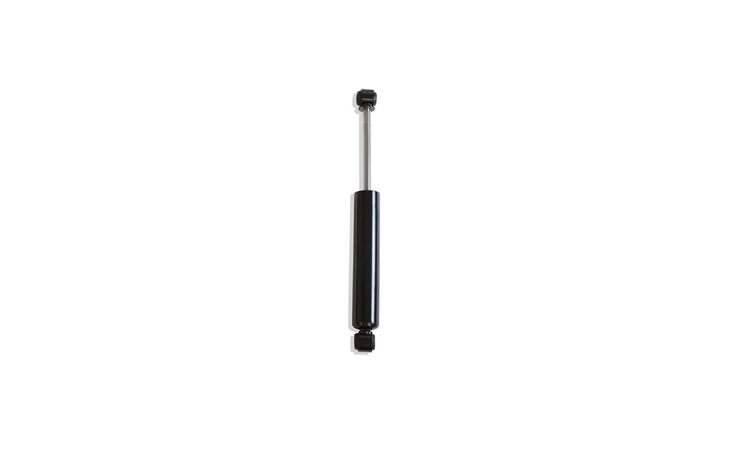 Part# 1800LL-4 MAX TRAC SUSPENSION'S is A Single Loop-to-Loop Rear Shock: Twin Tube, Steel Body, Black