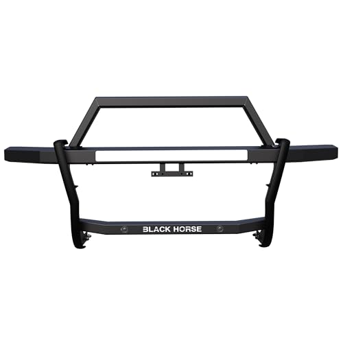 Rambler Grille Guard Black Horse Modular Black Compatible with 2019-2024 Dodge Sprinter 1500|2500| 3500|4500-RAG1R20