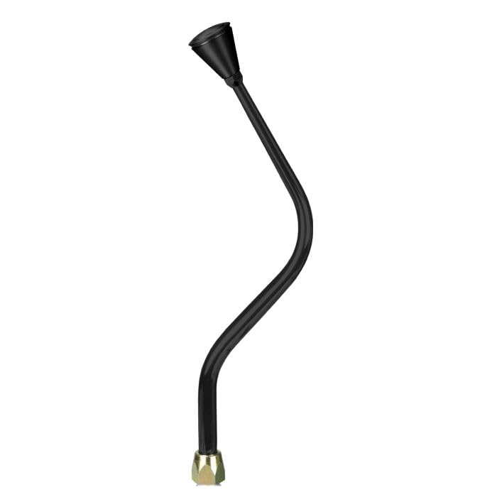 Lokar Performance Products Co Shifter Gm Th350 Black 16" Bench Bend Lever Hi-Tech Black Knob