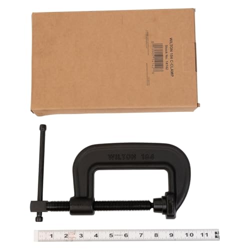 Brute Force Wilton C-Clamp, 3-3/4" Opening, 2-3/8" Throat, 10000 Lbs. Clamping Force (Model 104)
