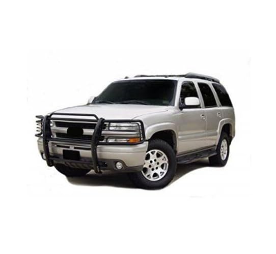 Bumper Guard Black Horse Grille brush Modular Compatible with 1999-2002 Silverado 1500|00-06 Suburban 1500|2000-2006 Tahoe|2000-2006 GMC Yukon|00-06 GMC Yukon XL 1500-17GT23MA