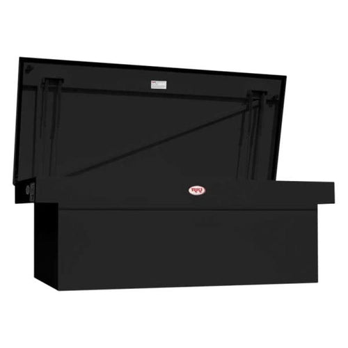 C63DAB RKI Single Lid Aluminum Deep Xbox - Fullsize Trucks Black