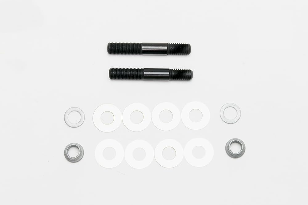 Radial Mount Bolt Kit, Studs, Washers, Nuts 2.50" OAL 12.88-13.06" Rotor