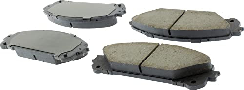 Centric 105.13240 POSI-QUIET Automotive Front Brake Pads for Select Lexus NX200t/NX250/NX300/RX450hL, Toyota Highlander/RAV4/Prime/Sienna