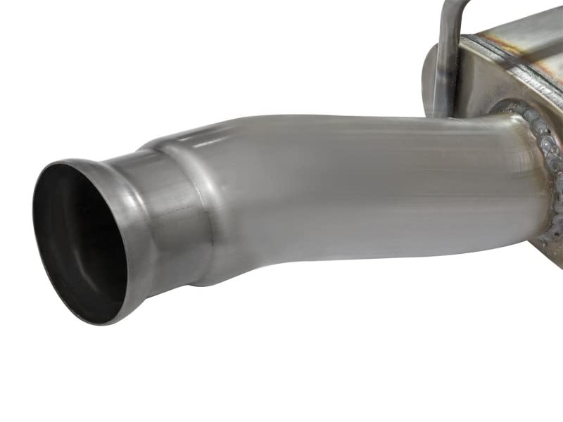 Rebel Series aFe Power 49-44070-P 3"x2-1/2" Cat-Back Exhaust System (Stainless Steel)