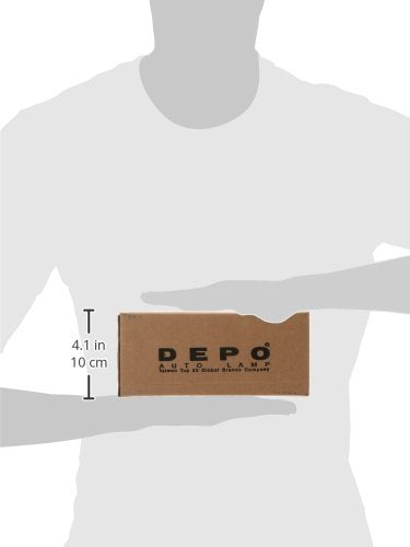 Replacement DEPO 312-1536R-AS Passenger Side Parking Light Assembly