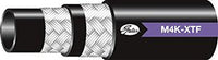 Gates Synthetic Rubber 16M4K-XTFXREEL Global Mega4000 Hose, SAE 100R19, XtraTuff Cover, 165' Length, 1" ID, 4000 Working PSI, 40°F to +212°F Temperature Range