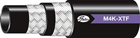 Gates Synthetic Rubber 16M4K-XTFXREEL Global Mega4000 Hose, SAE 100R19, XtraTuff Cover, 165' Length, 1" ID, 4000 Working PSI, 40°F to +212°F Temperature Range