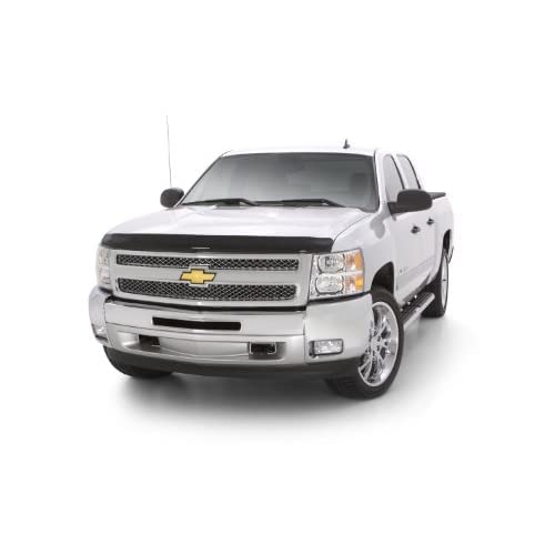 Bugflector Hood Shield / Protector Auto Ventshade [AVS] | Fits 2019 - 2026 Dodge Ram 1500 (Excludes 19 - 25 Rebel & TRX, Excludes 25 - 26 RHO) | High Profile Bug Deflector - 1 pc., Dark Smoke | 23953