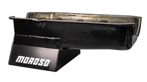 8.25" Moroso Oil Pan for Chevy Small-Block Engines with Passenger-Side Dipstick