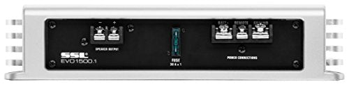 EVO 1500 Watt Sound Storm EVO1500.1 Monoblock, 2 Ohm Stable Class A/B, MOSFET Car Amplifier with Remote Subwoofer Control