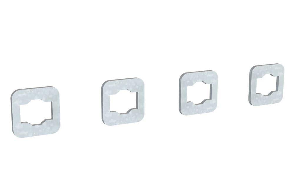 205696 RETRAC Spcr Kit-Bracket,Mtg,205696