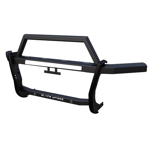 Rambler Black Horse Grille Guard Modular Black Compatible with 2015-2023 Ford F-150-RAG1F01