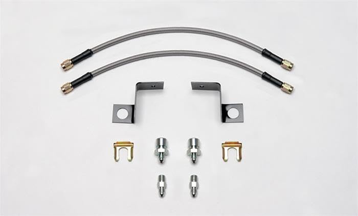 14 inch Flexline Kit, -3, 3/8-24 IF,1/8 NPT Straight