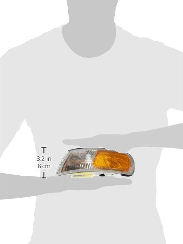 Left TYC Parking/Side Marker Light Compatible with 1994-1997 Honda Accord