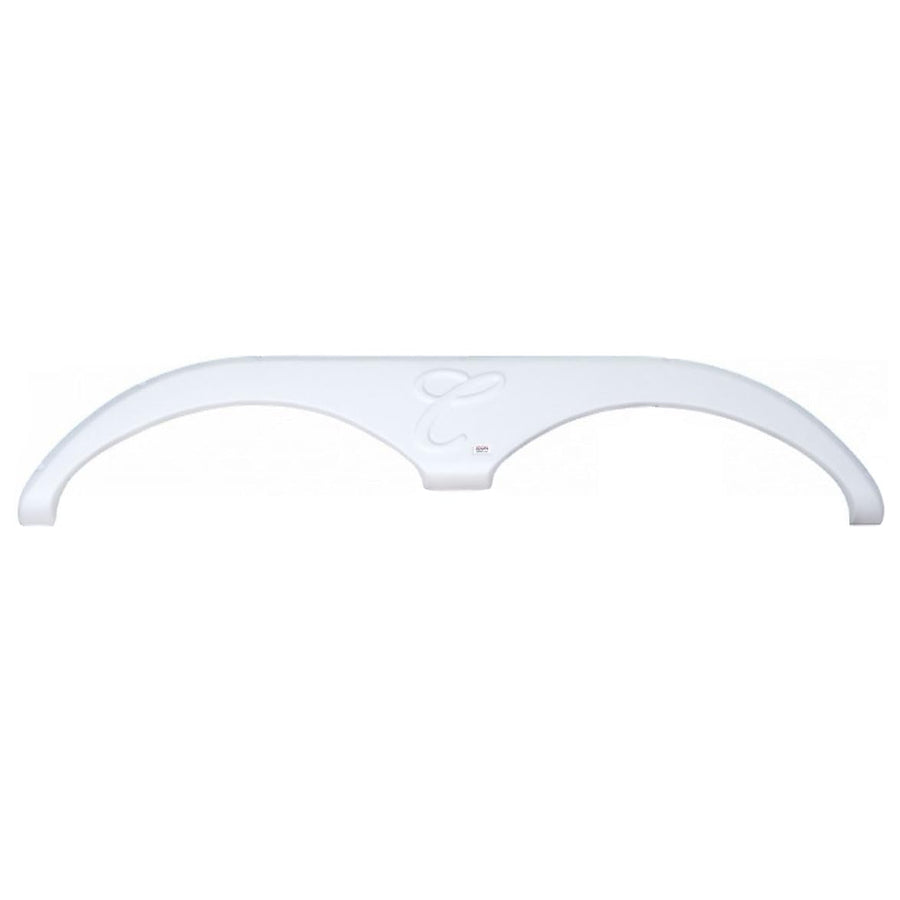 Tandem Axle Fender Skirt ICON 15403 FS785 for Forest River - Colonial White