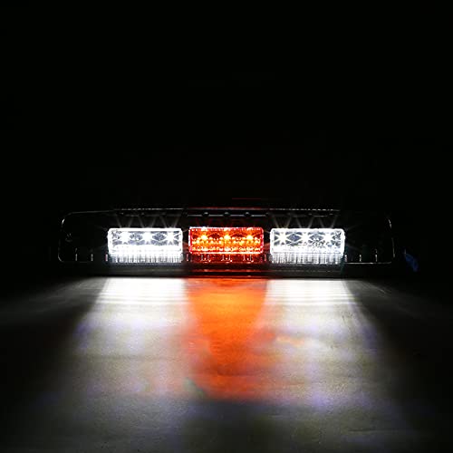 Chrome Top Mount SPEC-D TUNING LED 3rd Third Brake Light Compatible with 2009-2013 Dodge Ram 1500, 2010-2013 Dodge Ram 2500/3500