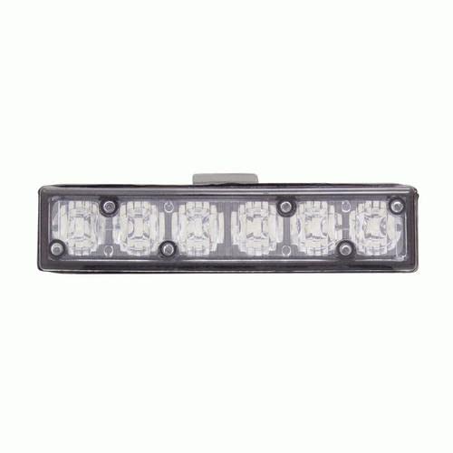 Heise Grill Marker Lights Single Color Red - 4.1 Inch - 6 Led