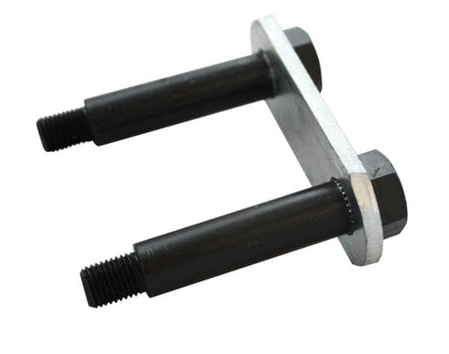 2.25" Lippert Replacement Shackle Link Assembly for RV Trailer Suspension Systems, Includes 2 Shoulder Bolts, 1 Shackle Link Plate - 125675