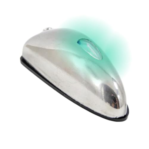 T-H Marine Navigation LED Boat Lights – Low Profile Stainless Steel Side Bow Lights - Green and Red Lights Visible to 1 Nautical Mile - Vertical Angle Mount, Pair