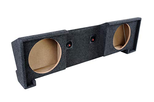 Bbox Dual 12" Sealed Carpeted Subwoofer Enclosure A102-12CP - Fits 1988 - 1998 Chevrolet / GMC Full Size Pickup Extended Cab
