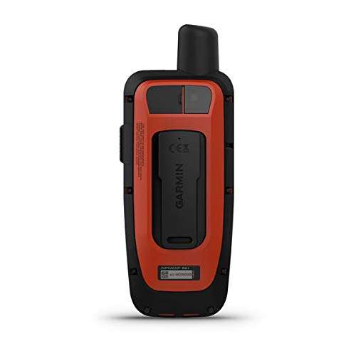Garmin GPSMAP 86i, Handheld Floating GPS with Button Operation, Inreach Satellite Communication Capabilities, Stream Boat Data from Compatible Chartplotters