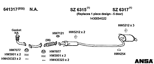 Hw430323 AP Exhaust Products Hardware